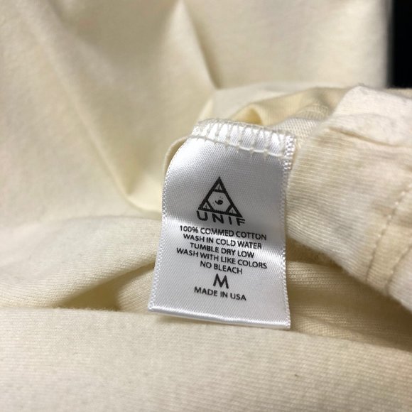 New UNIF Don't Be a P*ssy Graphic Tee - Size M - Picture 5 of 6